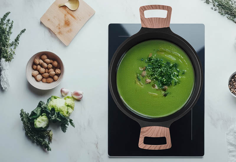 Potrivit pentru toate plitele, inclusiv pentru cele cu inducție.