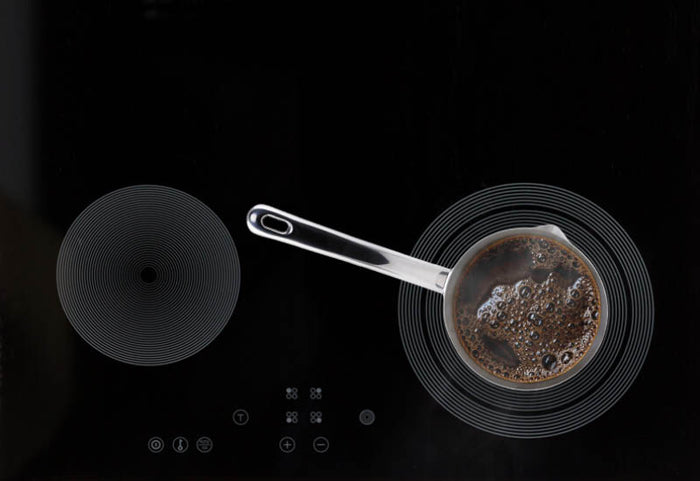 Potrivit pentru toate tipurile de plite, inclusiv pentru cele cu inducție.