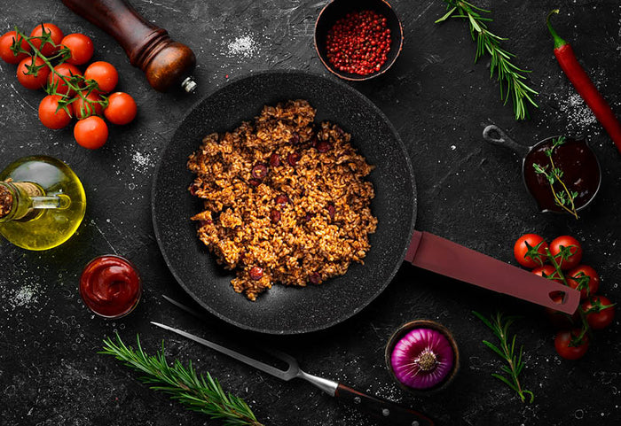 Materiale de calitate selectate pentru gătit rapid și viață lungă a tigăii