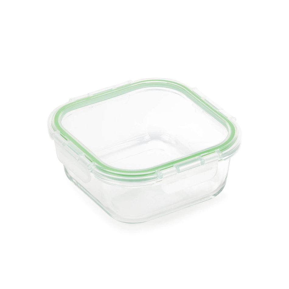 Vas oval de sticlă cu capac Rosmarino Bake&Go – 800 ml