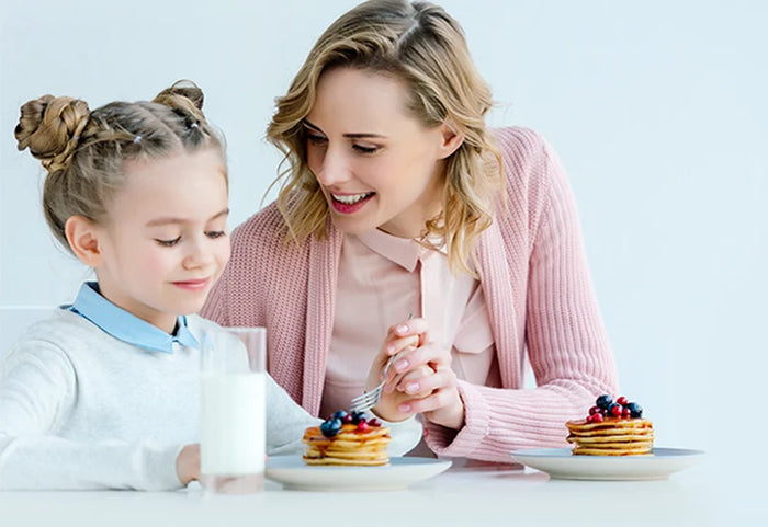 Gofre crocante la exterior și moi în interior.