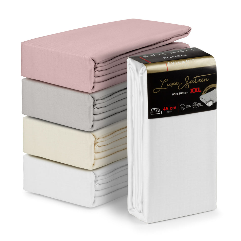 Cearşaf cu elastic Lux sateen XXL