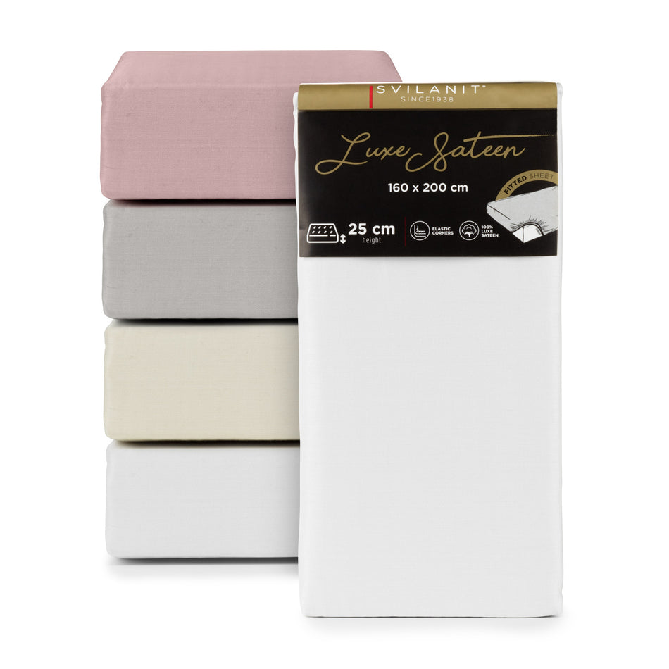 Cearşaf cu elastic Lux sateen