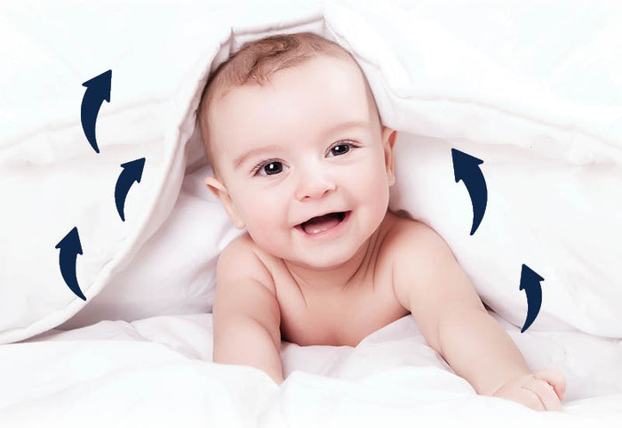 O îmbrățișare delicată, fără greutate suplimentară.