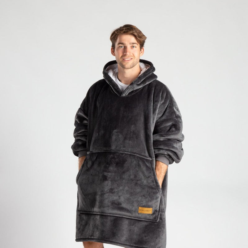 Pătură Hoodie + Cadou: Șosete