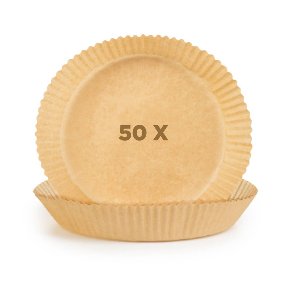 Set de 50 de foi de hârtie de copt Rosmarino Air Fryer - formă rotundă, 20 cm