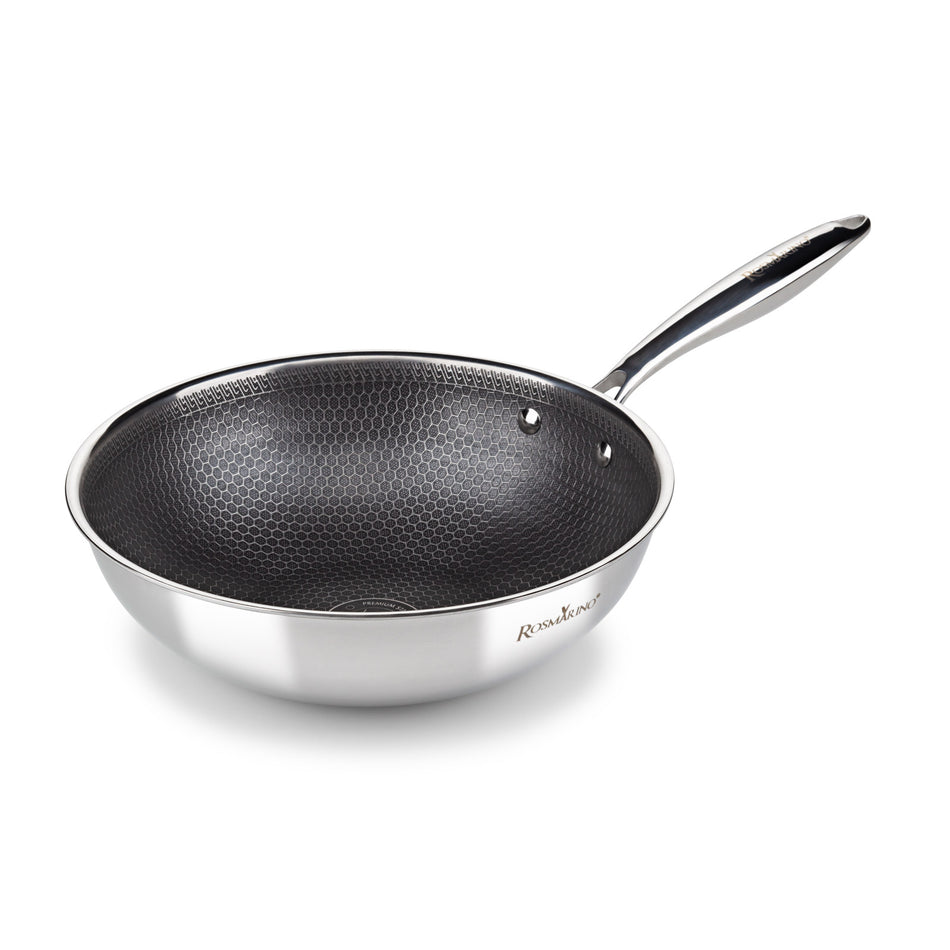 Tigaie wok premium Rosmarino HexaPRO - 28 cm