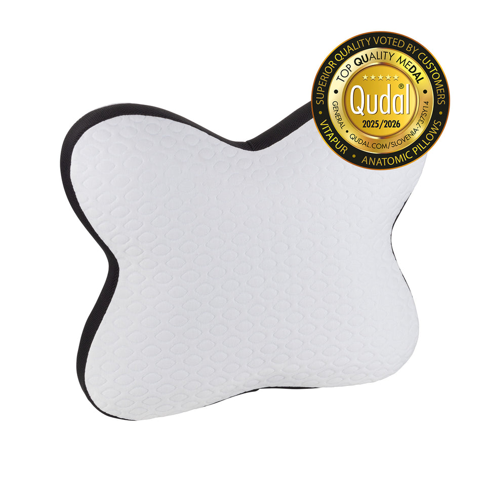 Pernă ergonomică Vitapur Memosilver Butterfly