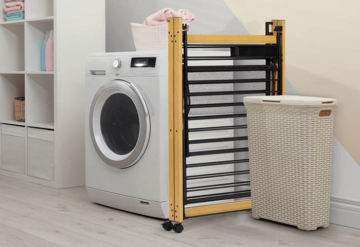 Pliere rapidă și depozitare în spații mici.