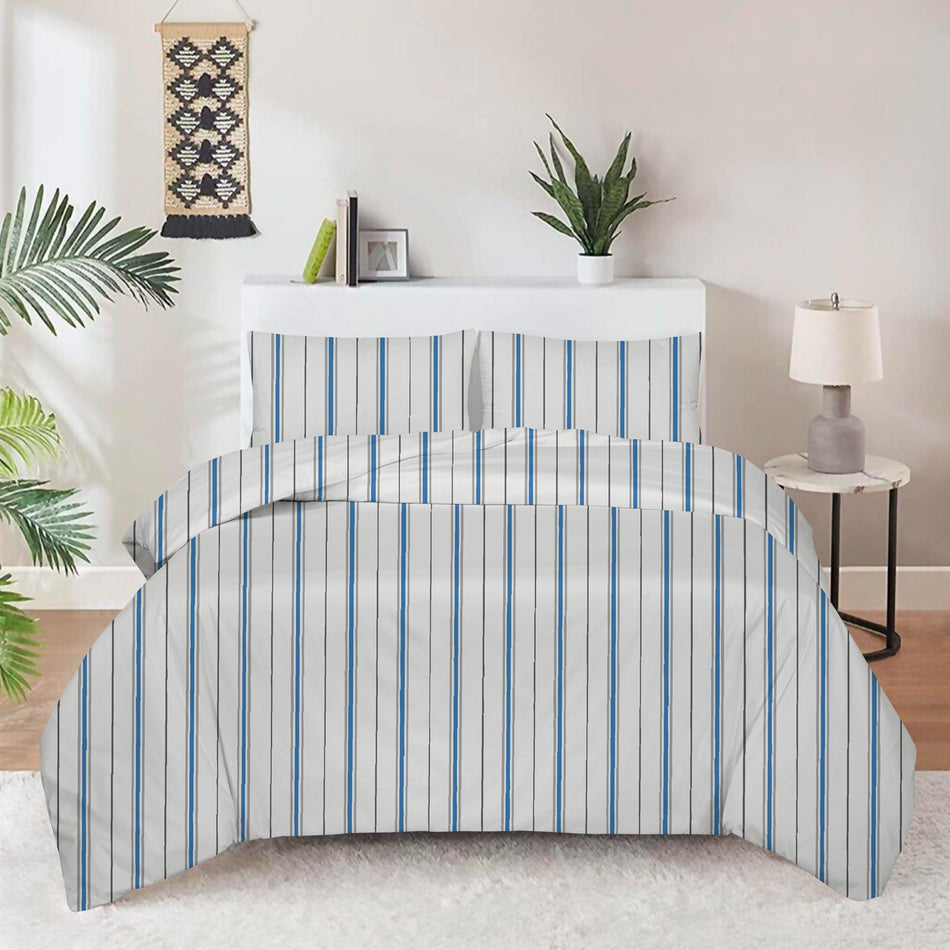 Lenjerie de pat din satin de bumbac Stripes