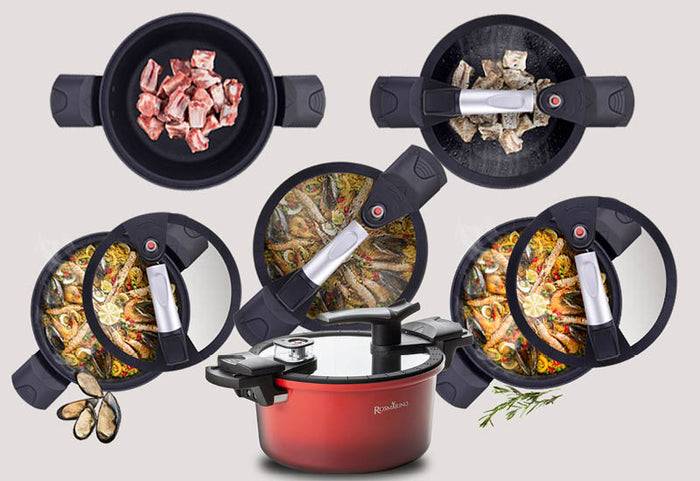 Gătiți fiecare masă cu până la 50% mai rapid.