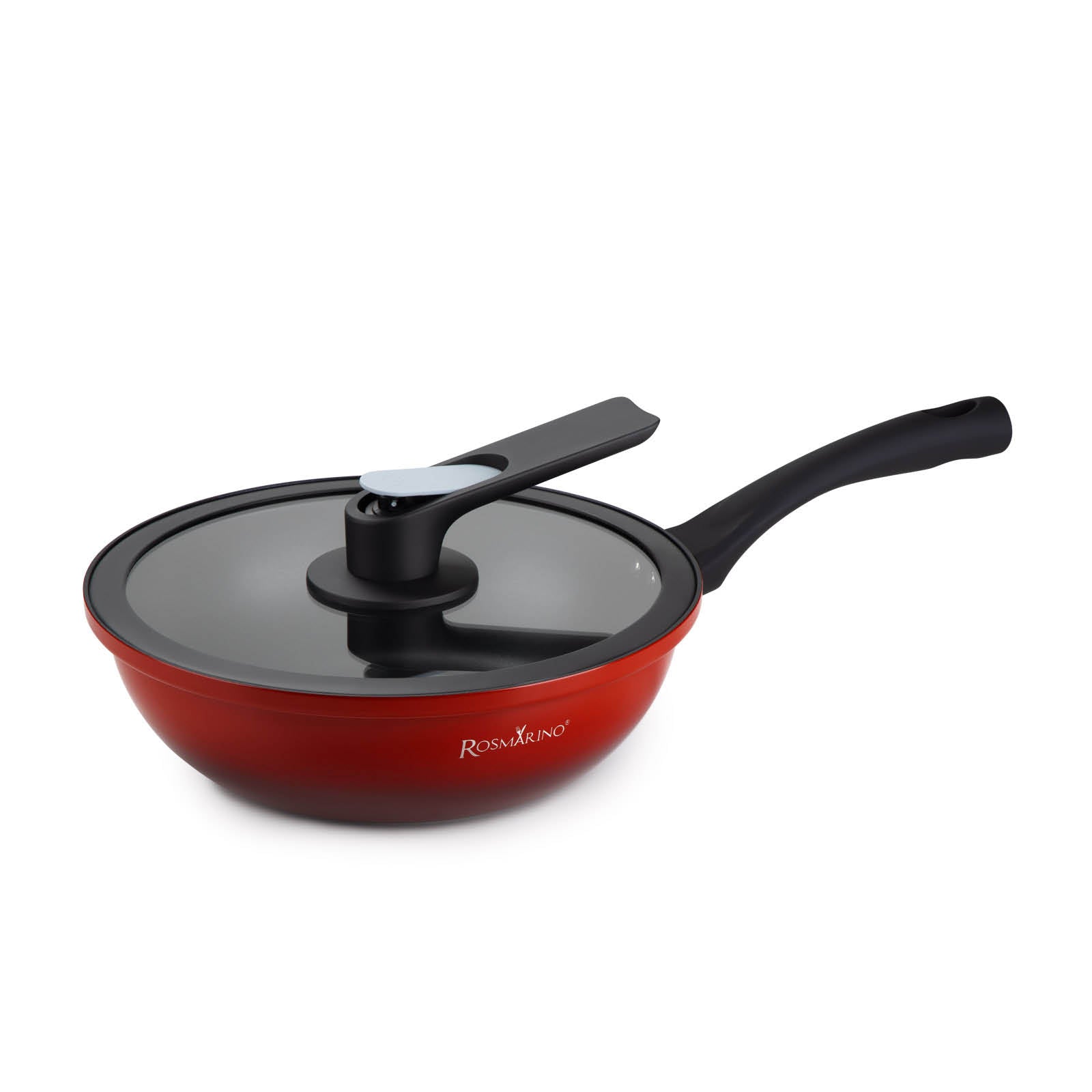 Wok sub presiune joasă cu capac inteligent Rosmarino Fresh Cooker – 28 cm