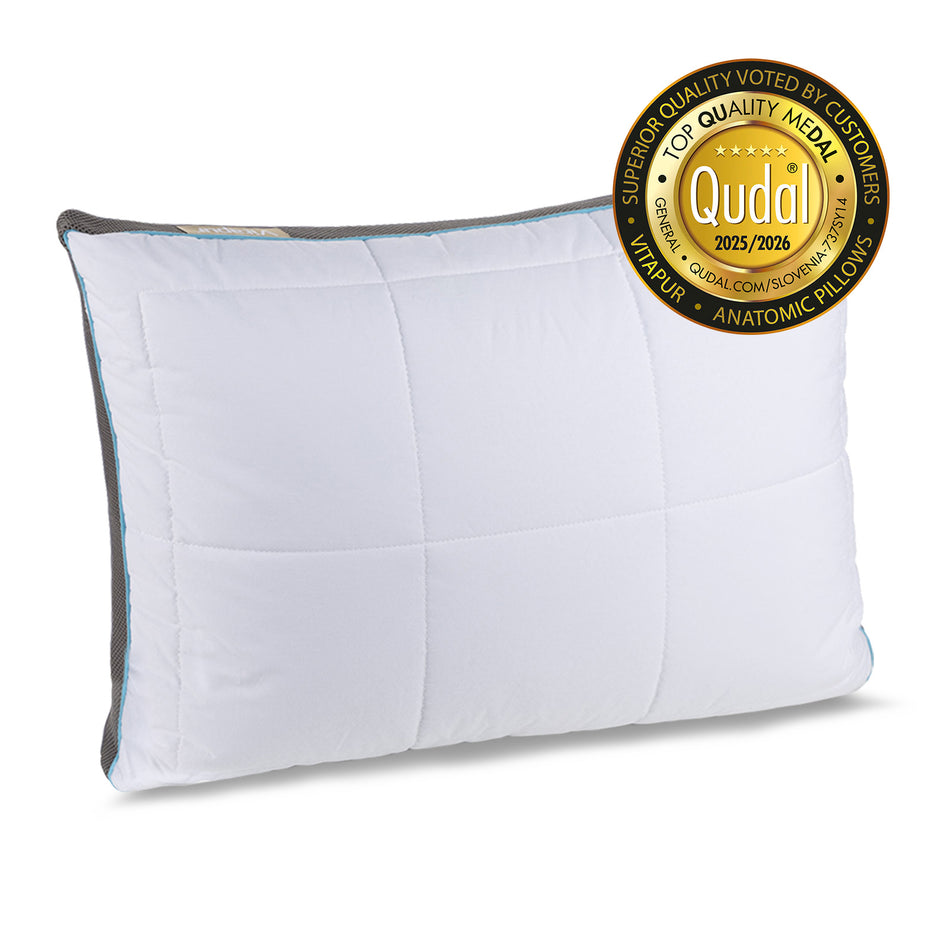 Pernă hibridă Vitapur MemoSilver Premium – 50 x 70 cm