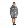 Pătură Hoodie pentru copii Svilanit + Cadou: Șosete
