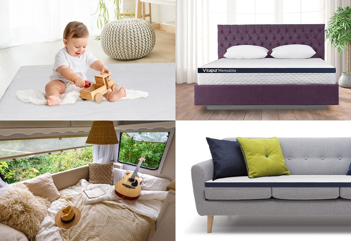 Îmbunătățește confortul pe toate suprafețele de dormit.