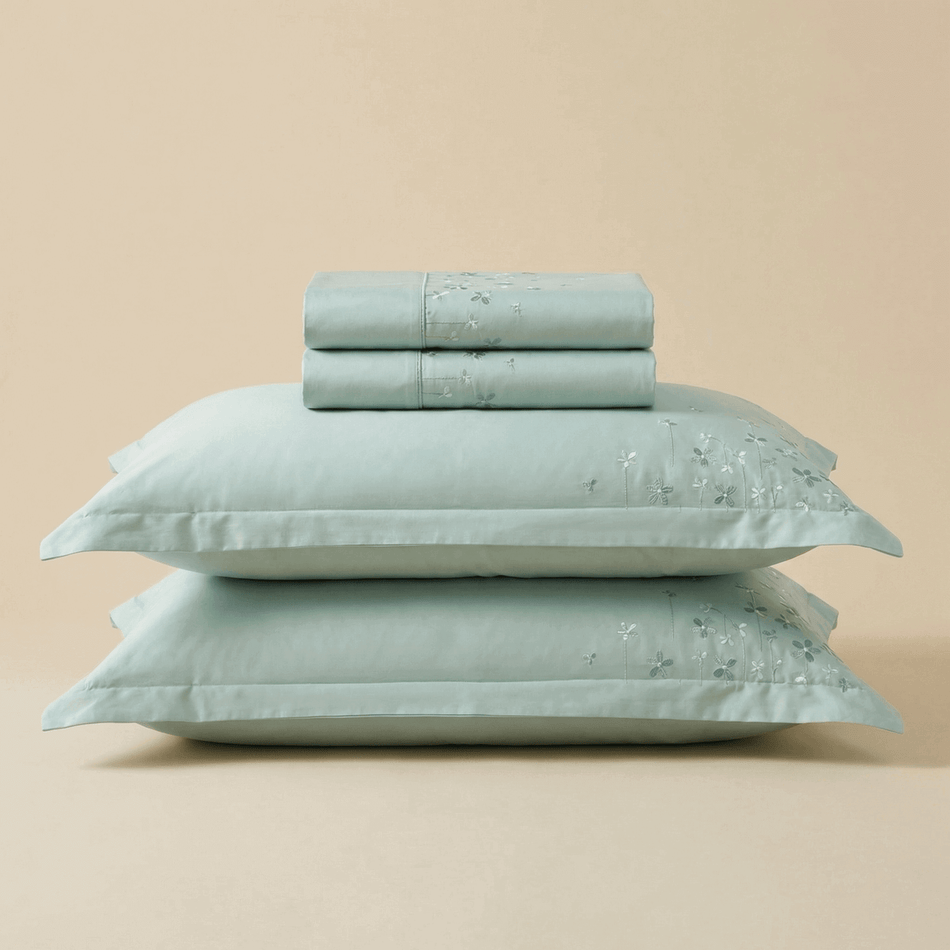 Svilanit PREMIUM lenjerie de pat din bumbac satinat brodat Nora – calitatea celebră a bumbacului egiptean