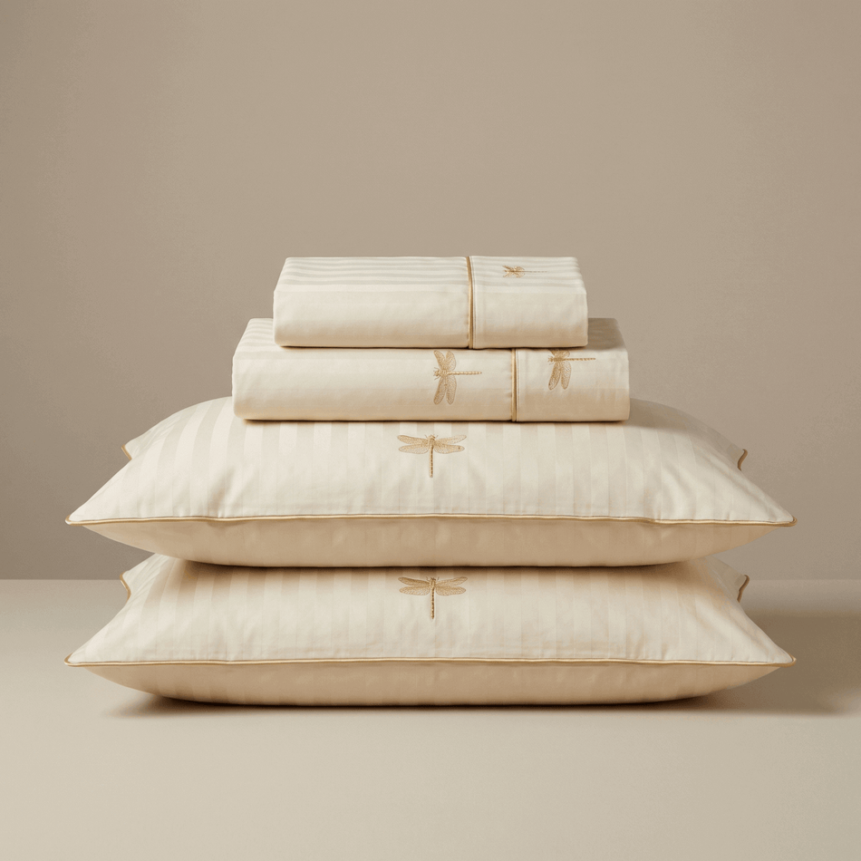 Svilanit PREMIUM lenjerie de pat din bumbac satinat brodat Zoe – calitatea celebră a bumbacului egiptean