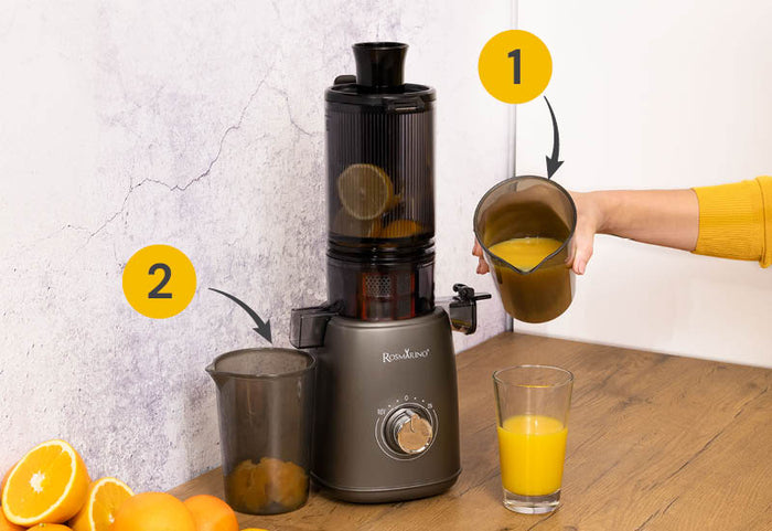 Separare eficientă a sucului și a pulpei