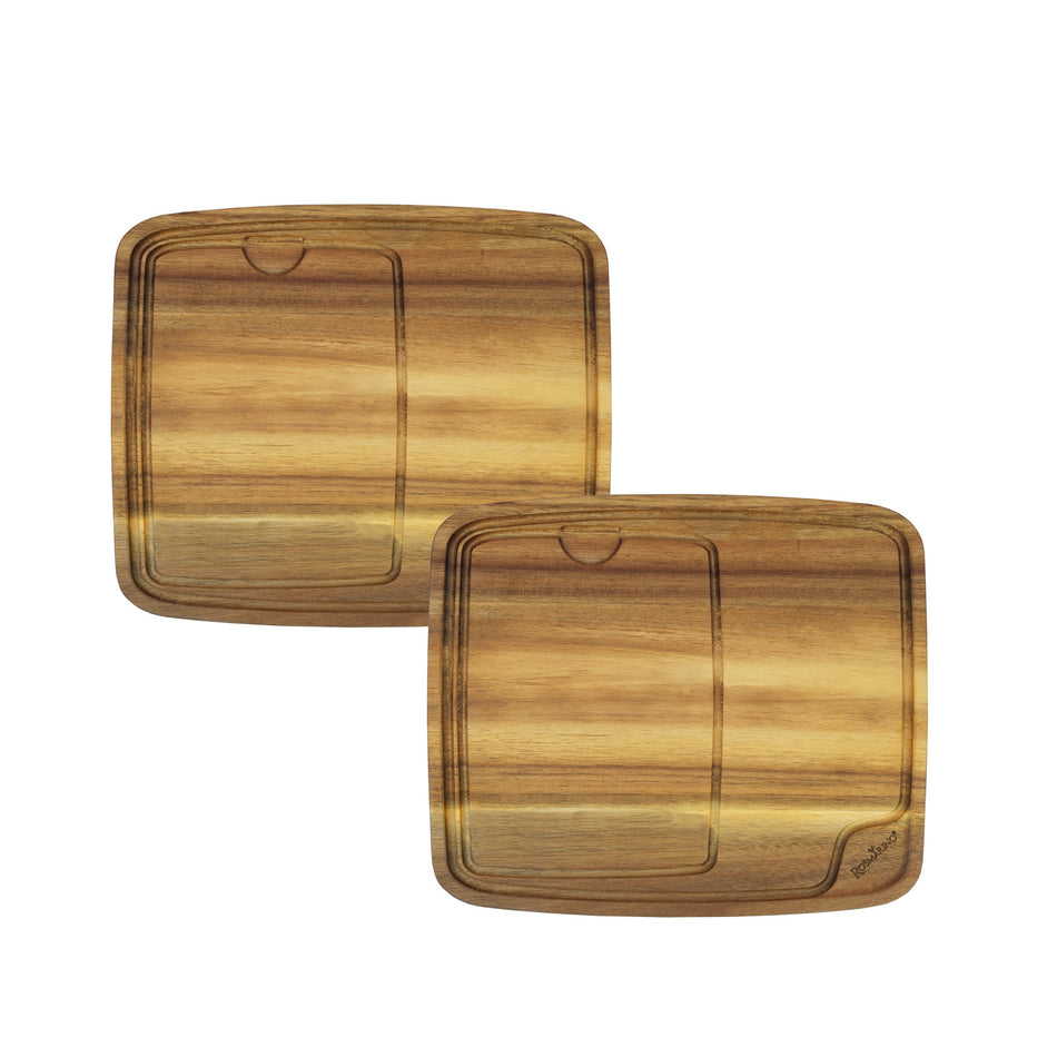 Set de 2 platouri de servire din lemn Rosmarino Elite