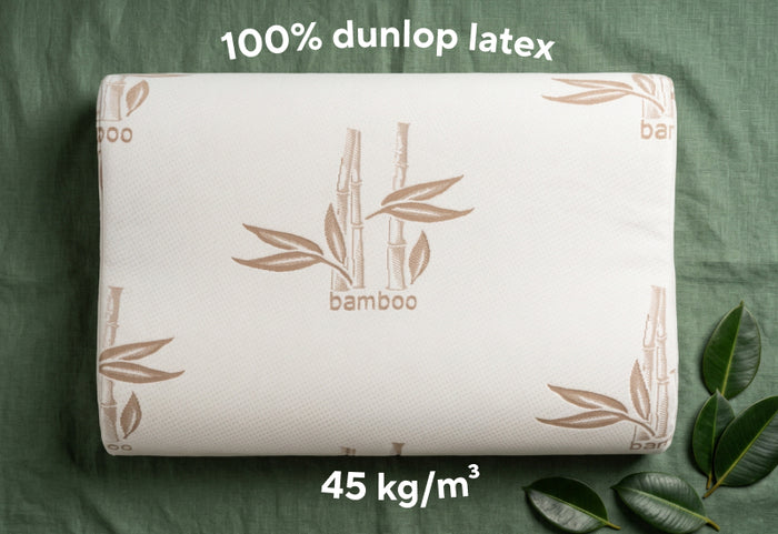Latex Dunlop 100% natural pentru o susținere stabilă și de lungă durată