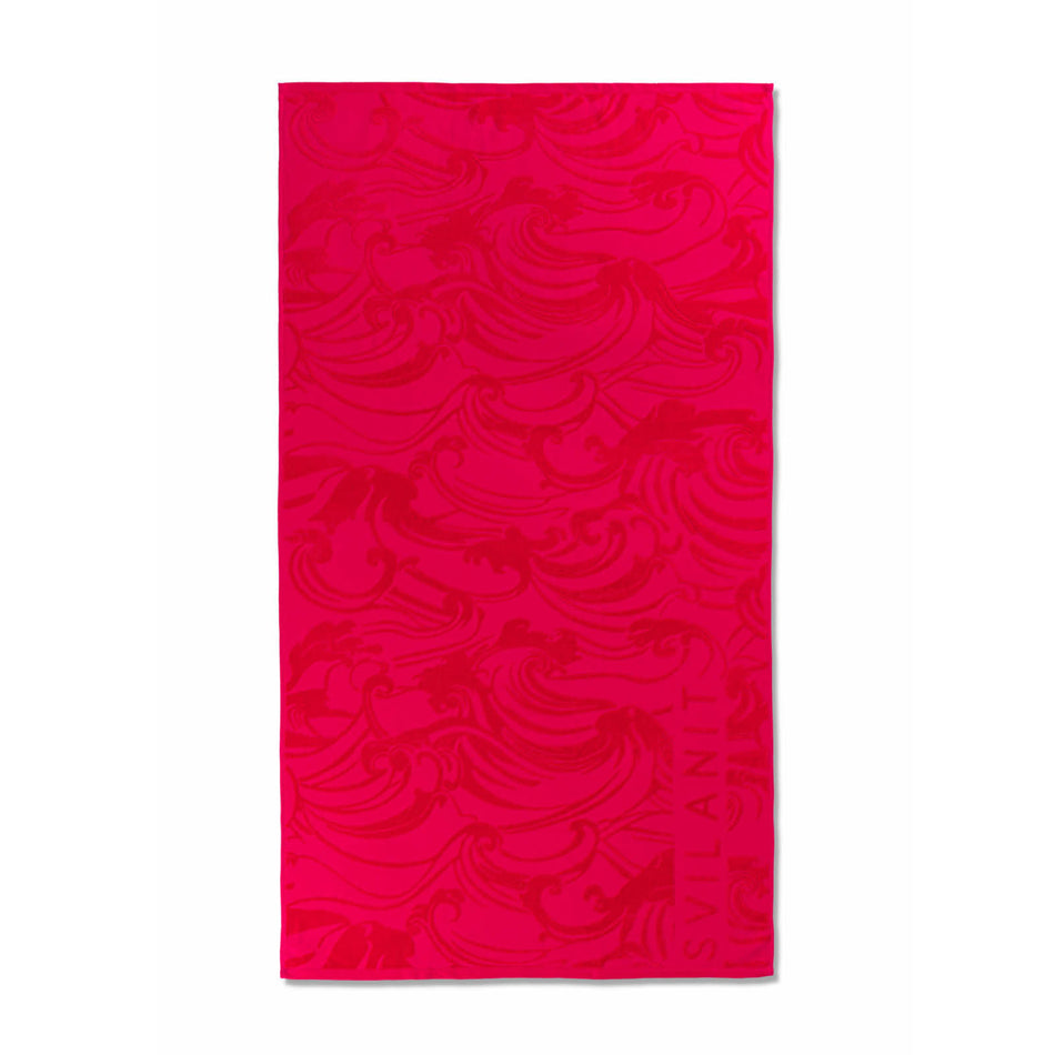 Prosop de plajă Neon Waves, 80 x 160 cm