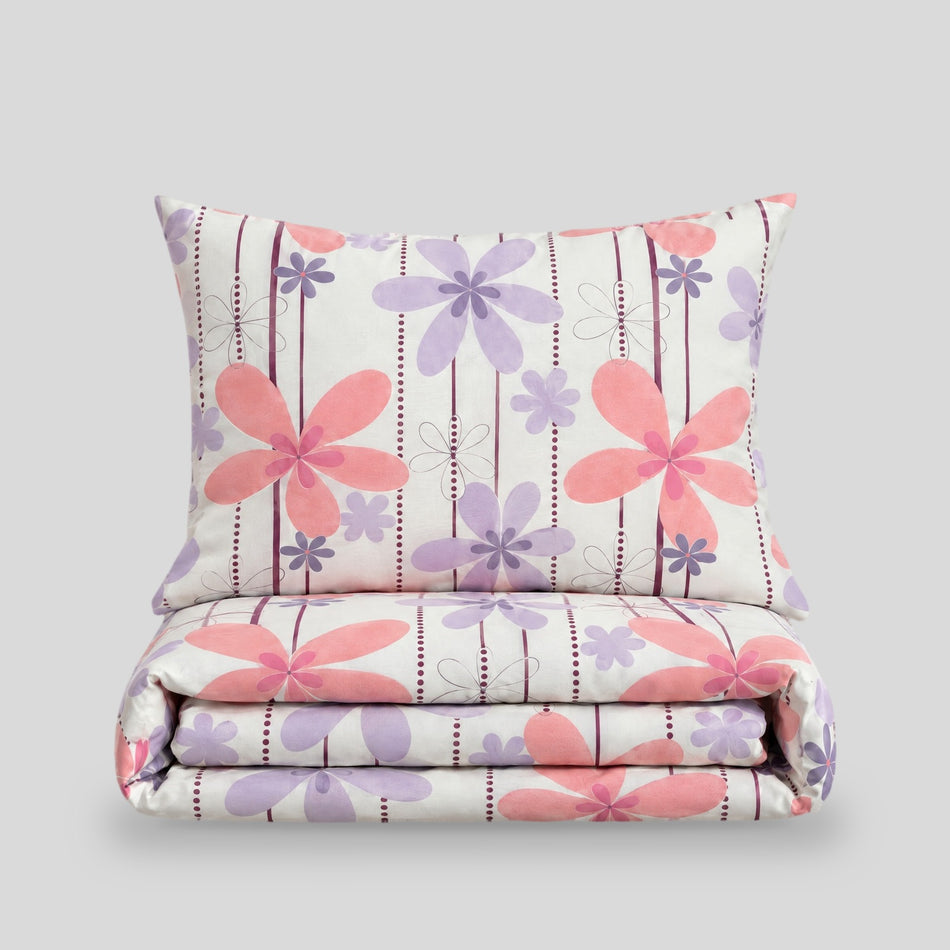 Lenjerie de pat pentru copii din bumbac Cosy