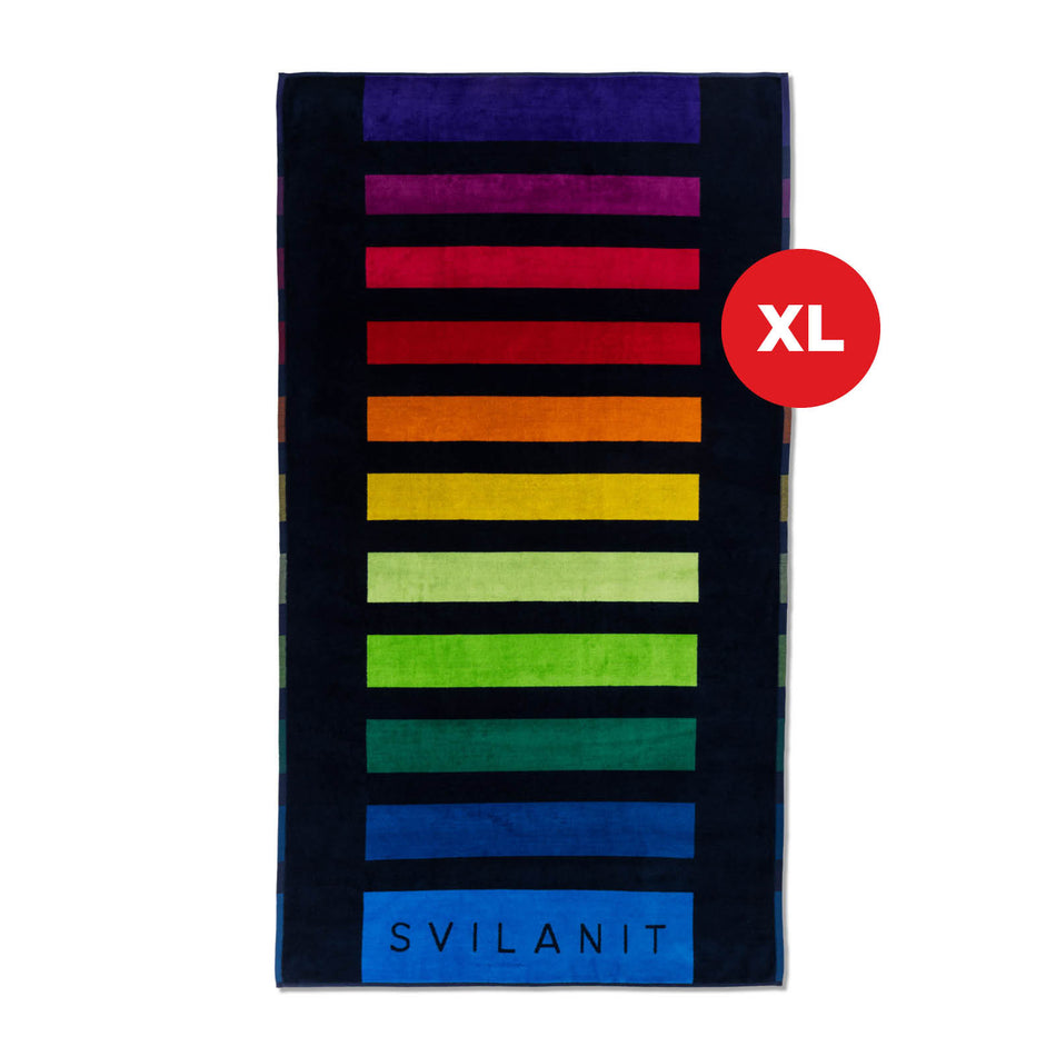 Prosop de plajă Rainbow, 100 x 180 cm
