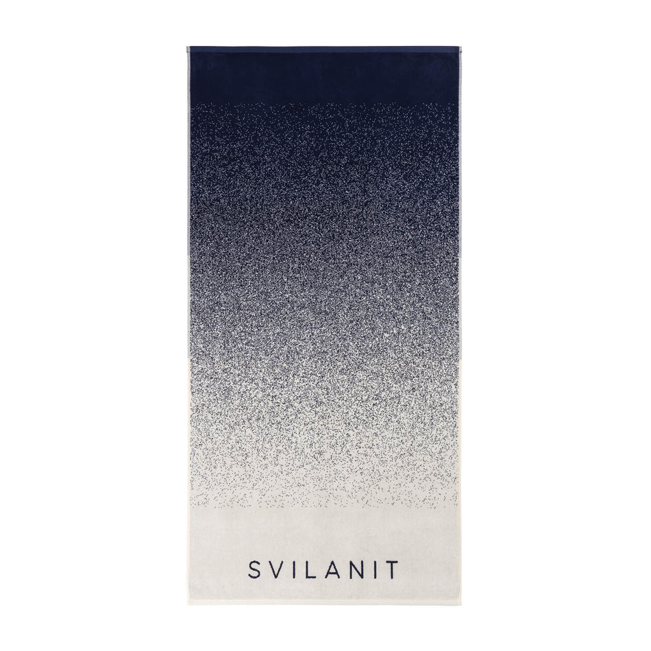 Prosop de plajă Ombre Blue, 80 x 160 cm