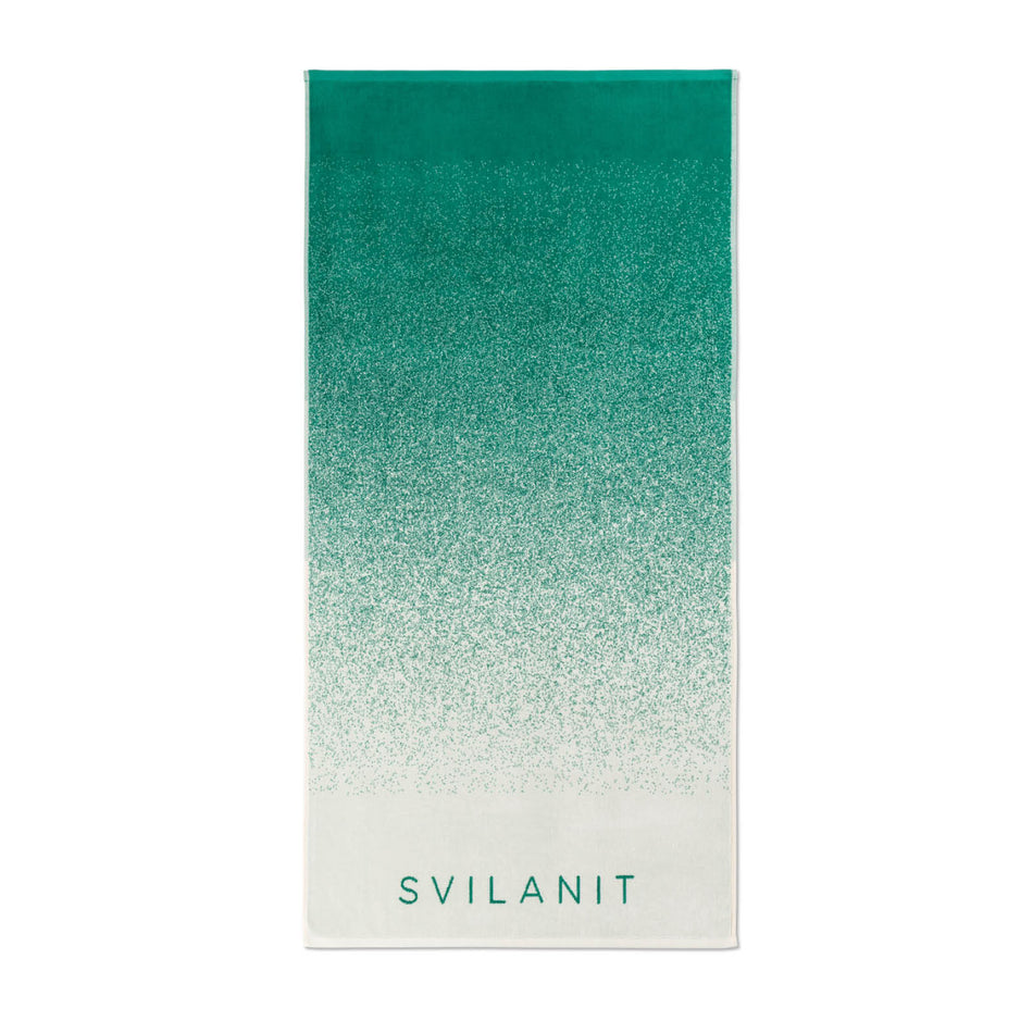 Prosop de plajă Ombre Green, 80 x 160 cm