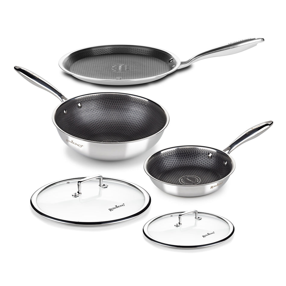 Set de vase Rosmarino HexaPro, 5 piese