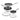Set de vase Rosmarino HexaPro, 5 piese