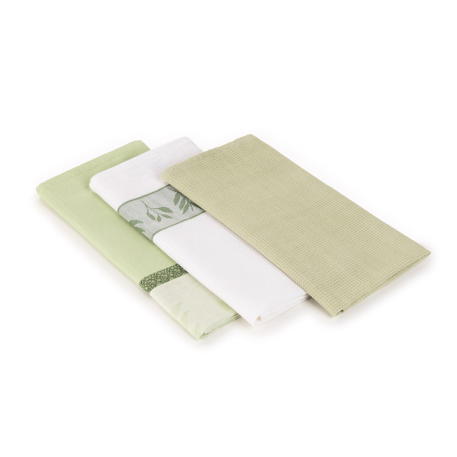 Svilanit set de 3 prosoape de bucătărie Olive