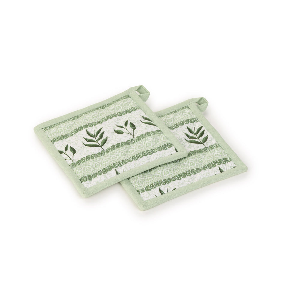 Svilanit set de 2 suporturi pentru vase fierbinți Olive