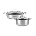 Set de vase Rosmarino HexaPRO, 4 piese