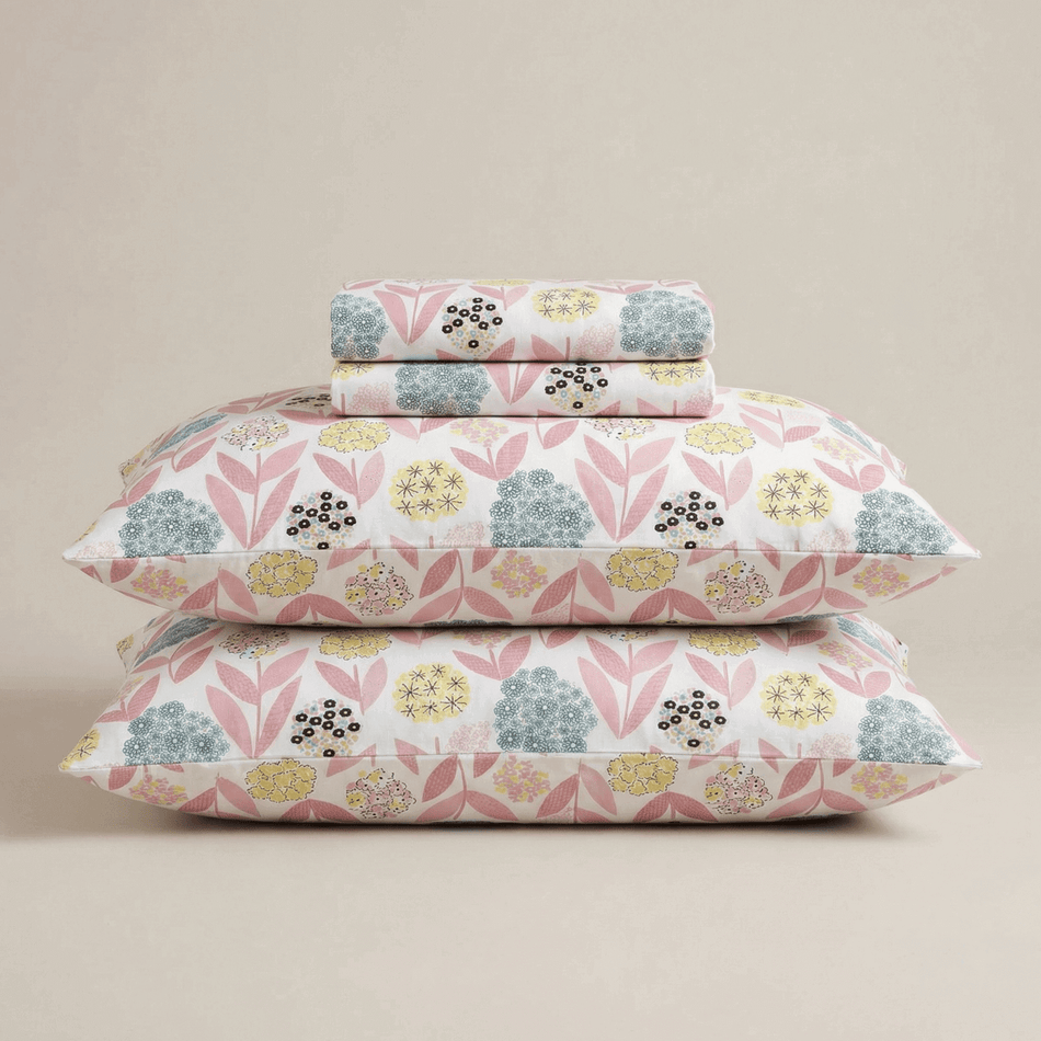 Lenjerie de pat pentru copii din bumbac Svilanit Bloomy Dreams