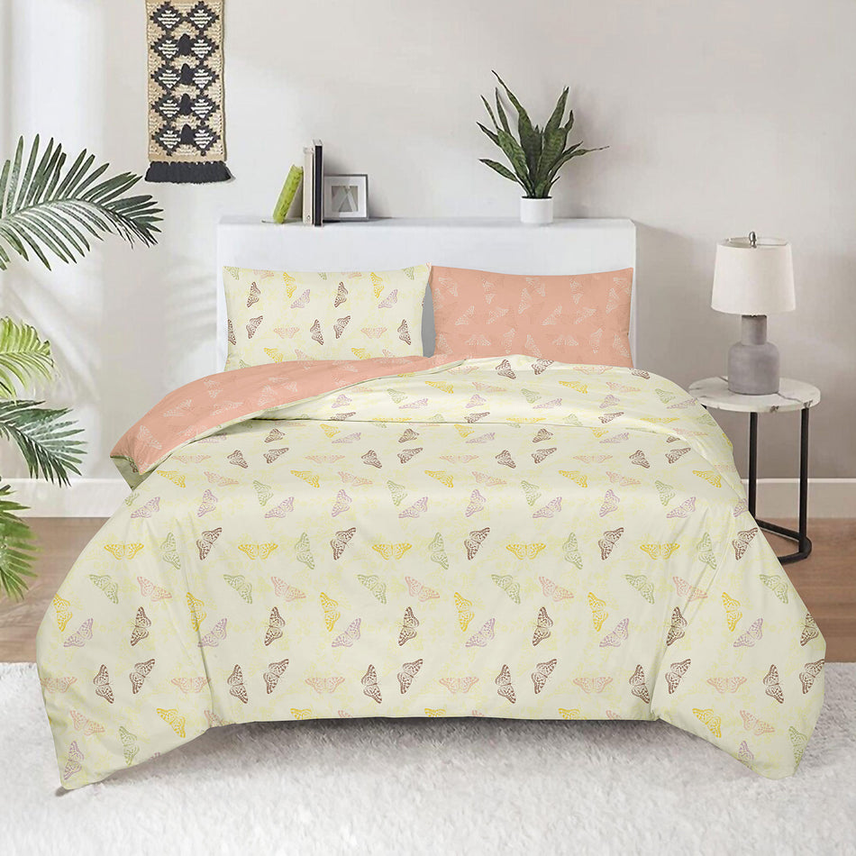 Vitapur lenjerie de pat din bumbac Svilanit Rose Butterflies