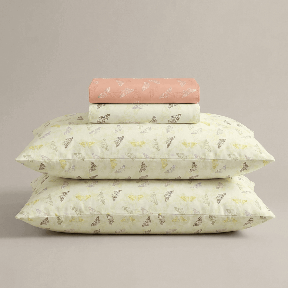 Vitapur lenjerie de pat din bumbac Svilanit Rose Butterflies