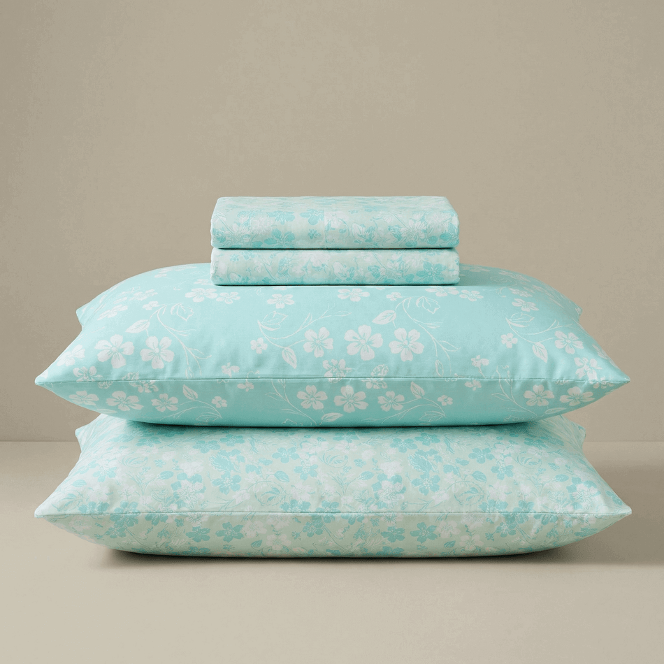 Vitapur lenjerie de pat din bumbac Svilanit Mint Blossom