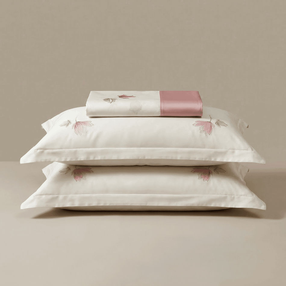 Svilanit PREMIUM lenjerie de pat din bumbac satinat brodat Linoa – calitatea celebră a bumbacului egiptean