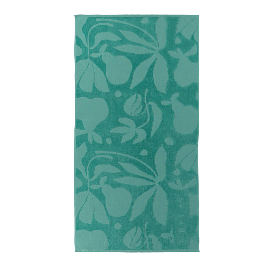 Svilanit prosop de plajă premium Plants, 80 x 160 cm