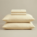 Svilanit lenjerie de pat din bumbac satinat Ivory