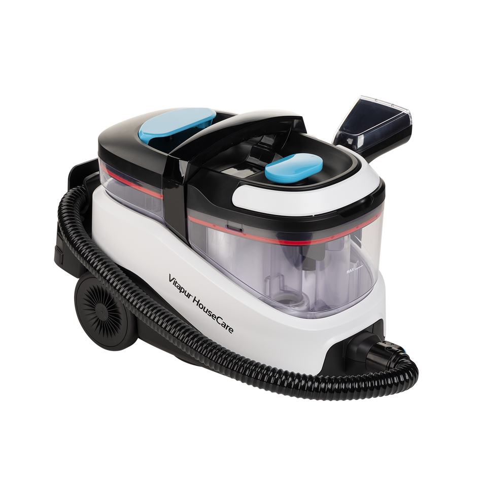 Aspirator cu spălare cu abur StainMaster HybridPRO 2 în 1 – pentru curățarea podelelor, plitelor, gresiei și ferestrelor și pentru călcarea rufelor