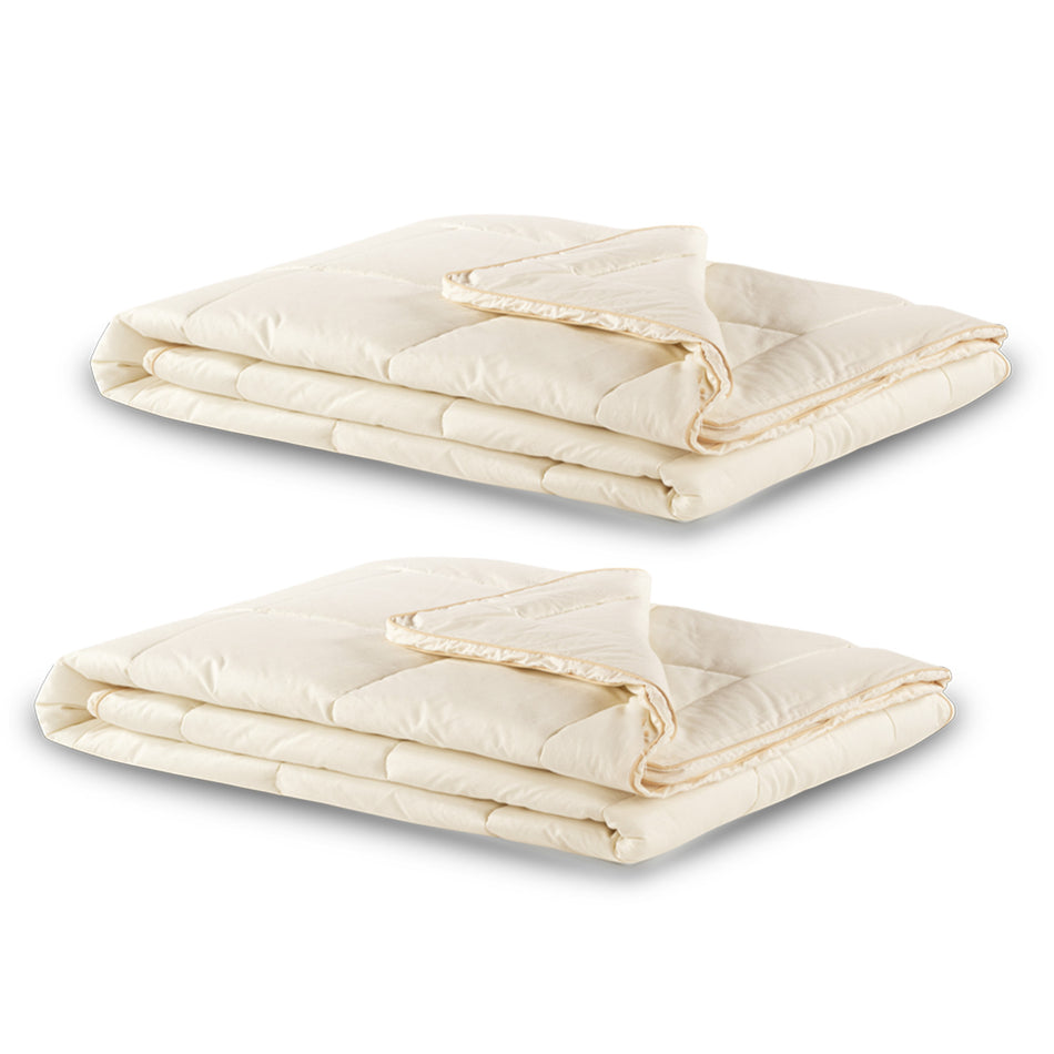 2 x pilotă de vară cu fibre de bambus Bamboo Summer