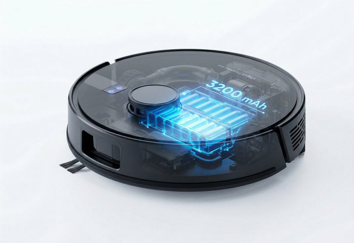 Baterie puternică pentru aspirare constantă de lungă durată