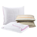 Set de pernă și pilotă de vară Vitapur Lavender Provence + lenjerie de pat Svilanit Linella