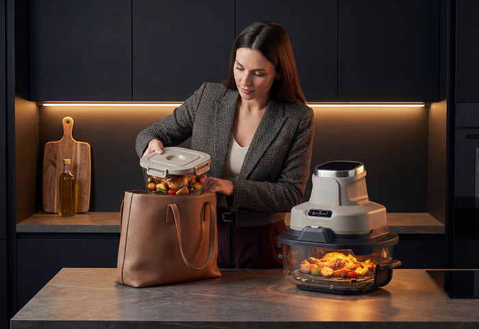 Mese pentru familie sau porții mici - 2 recipiente interschimbabile