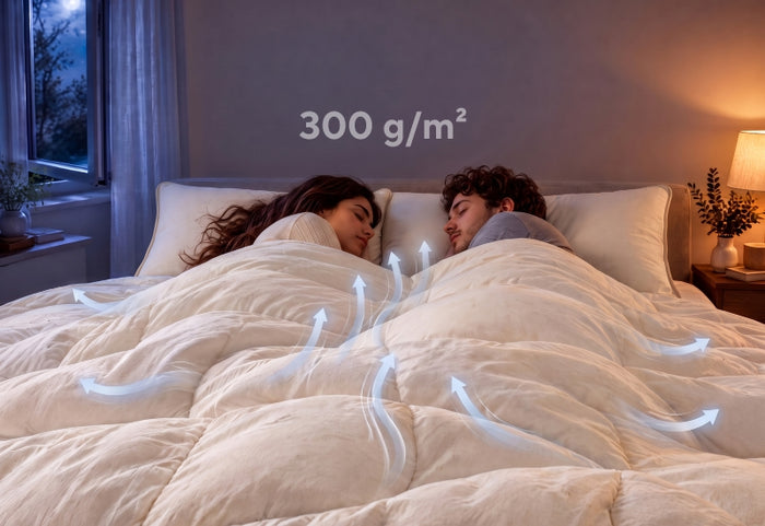Respirabilitate excelentă pentru un confort perfect în timpul somnului