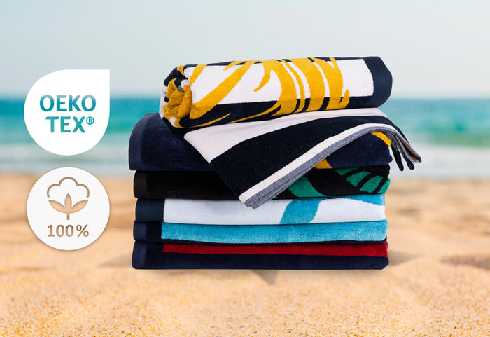 Moale și prietenos cu pielea: bumbac natural 100% cu certificare OEKO-TEX.