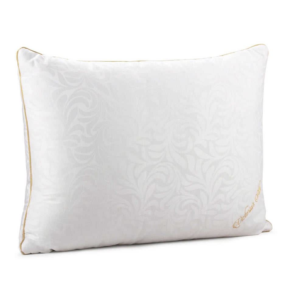 Pernă clasică joasă cu mătase Vitapur Victoria's Silk, 50x70 cm