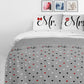 Lenjerie de pat din bumbac Mr&Mrs